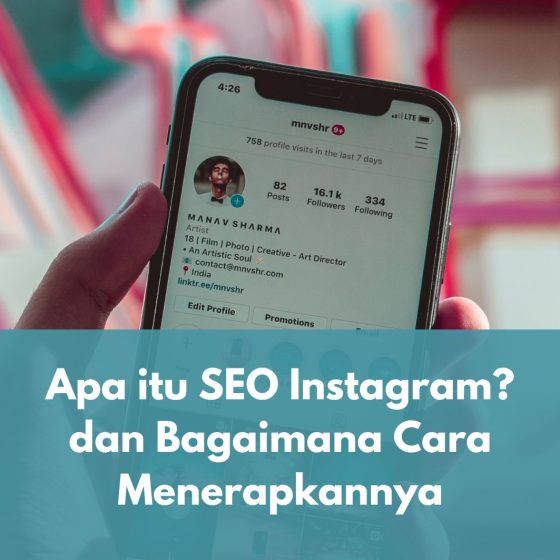 Ilustrasi Profil instagram untuk SEO instagram