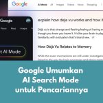 Google Umumkan AI Search Mode untuk Pencariannya
