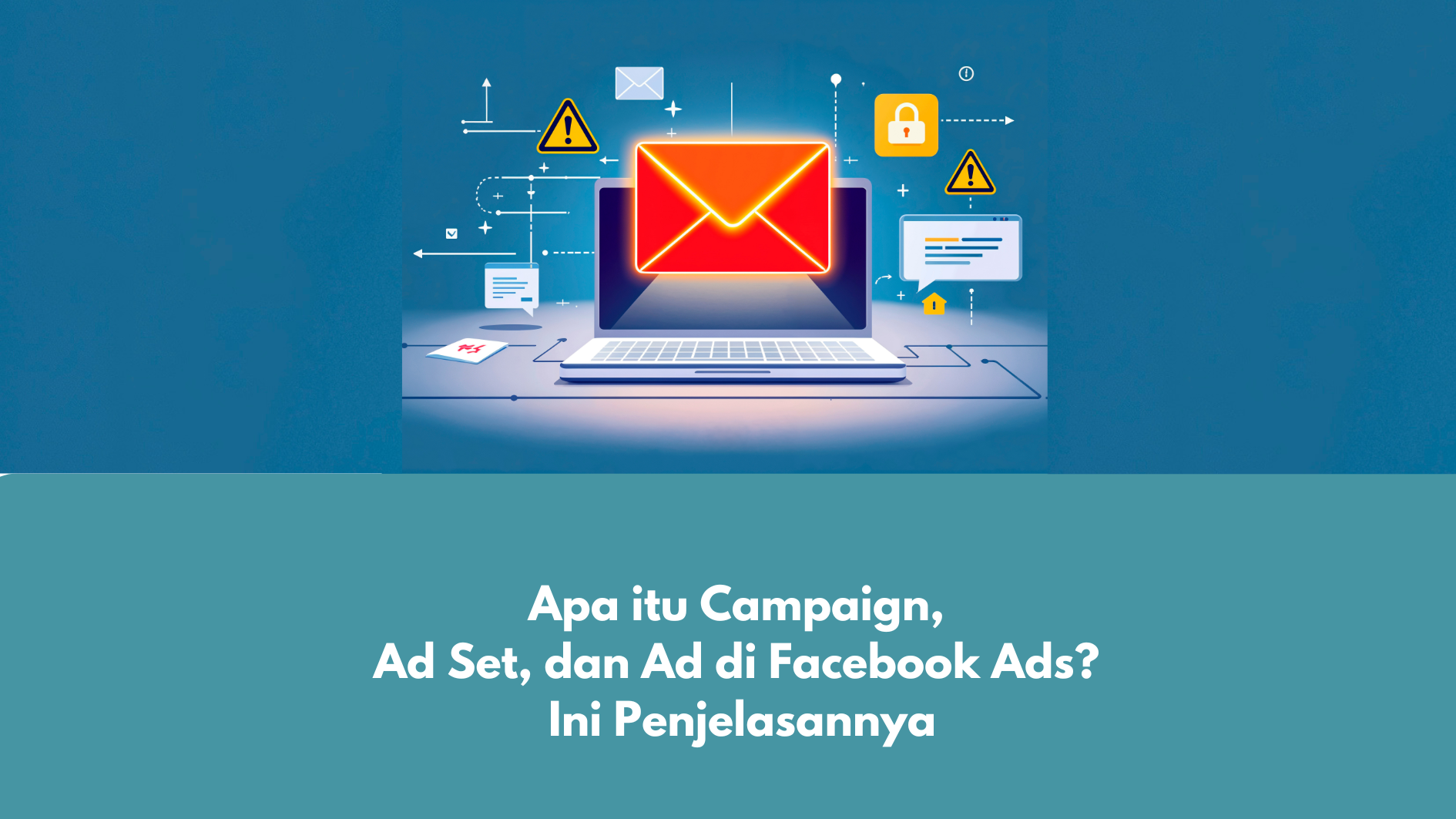 Ilustrasi konsep email marketing dan verifikasi OPT IN