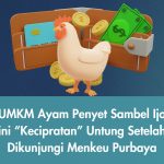 UMKM Ayam Penyet Sambel Ijo ini “Kecipratan” Untung Setelah Dikunjungi Menkeu Purbaya