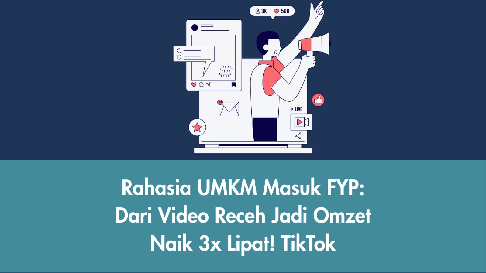 Tips and trik UMKM FYP di tiktok